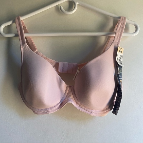 JCPenney Delicates 34C Light Pink Bra - Picture 1 of 4
